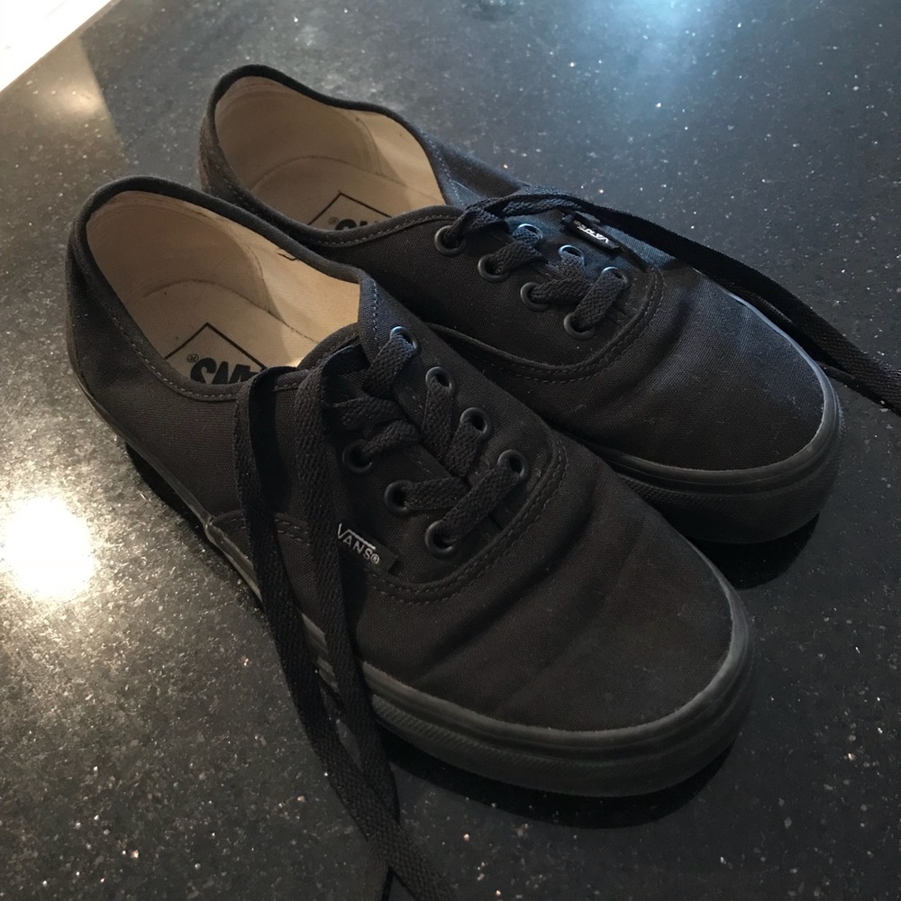 New Black Vans